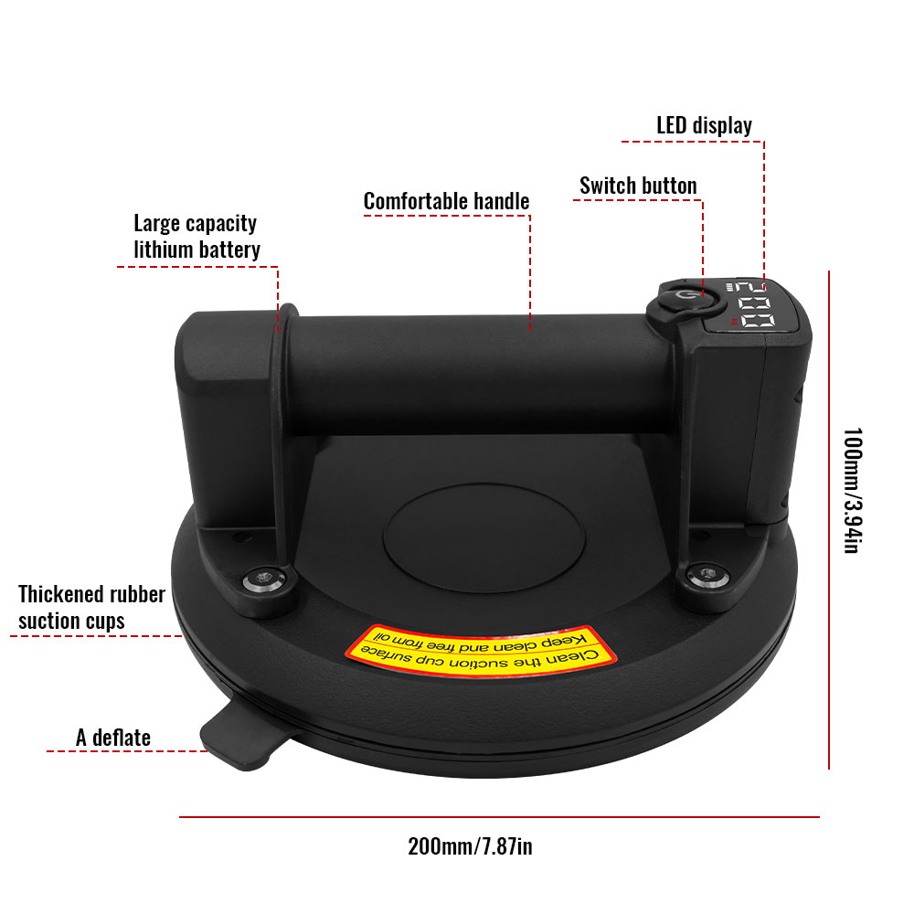Vacuum Suction Cup Lifter - 2026 지능형 디스플레이 산업용 전기 진공