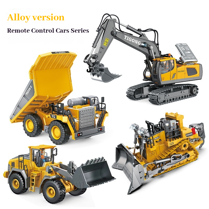 Dump Truck Toy - 이공 합금 원격 조종 엔지니어링 차량