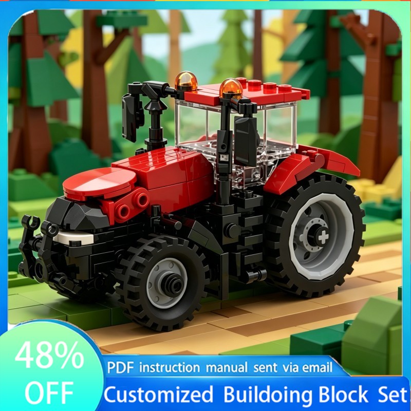 Heavy Equipment Lego - 214 PCS 레이싱 중장비 MOC 맞춤형