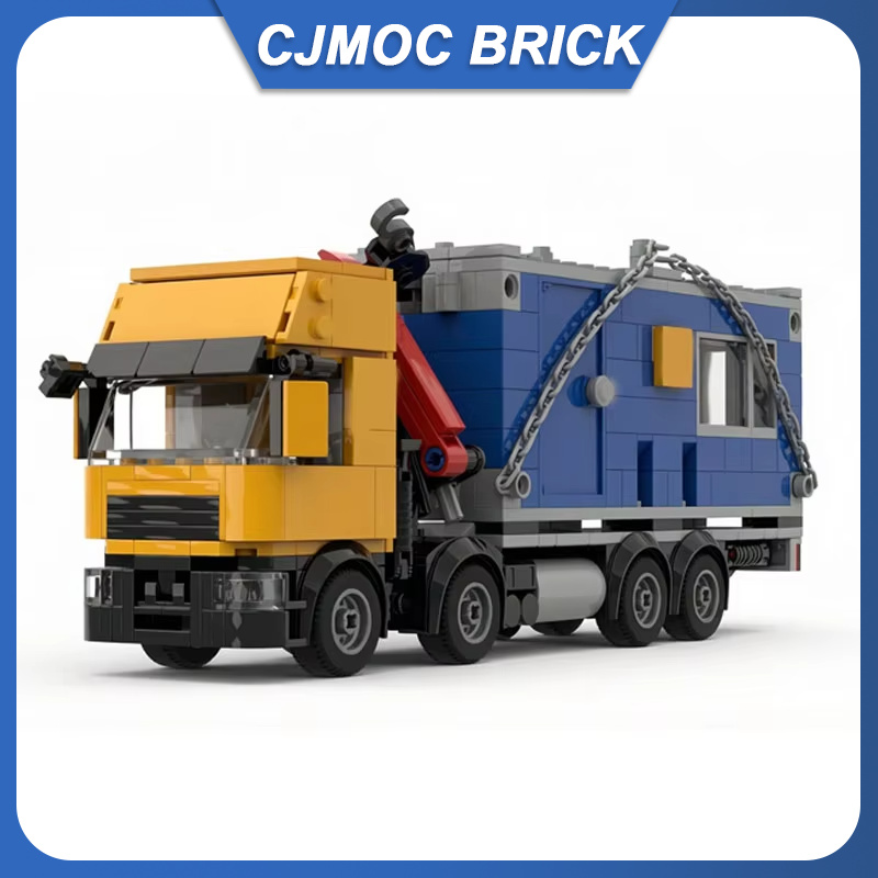 Heavy Equipment Lego - MOC 빌딩 블록 8x4 크레인 트럭