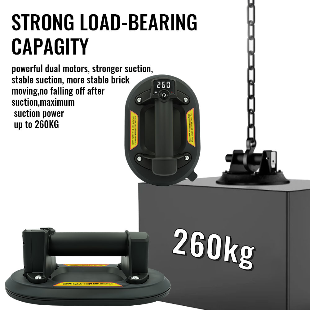 260KG 하중 대형 전동 진공 흡착판 디스플레이용 고 - Vacuum Suction Cup Lifter 리뷰 및 가격