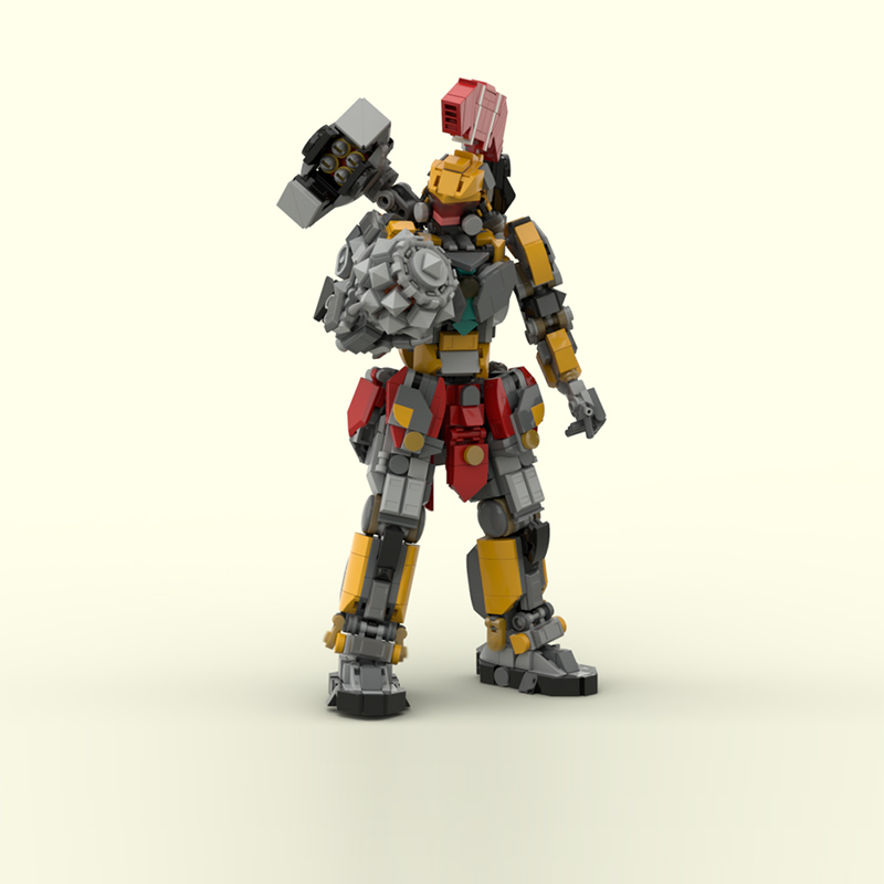 중형 전투 메카 모델 MOC 빌딩 블록 전쟁 장비 모듈 - Heavy Equipment Lego 리뷰 및 가격