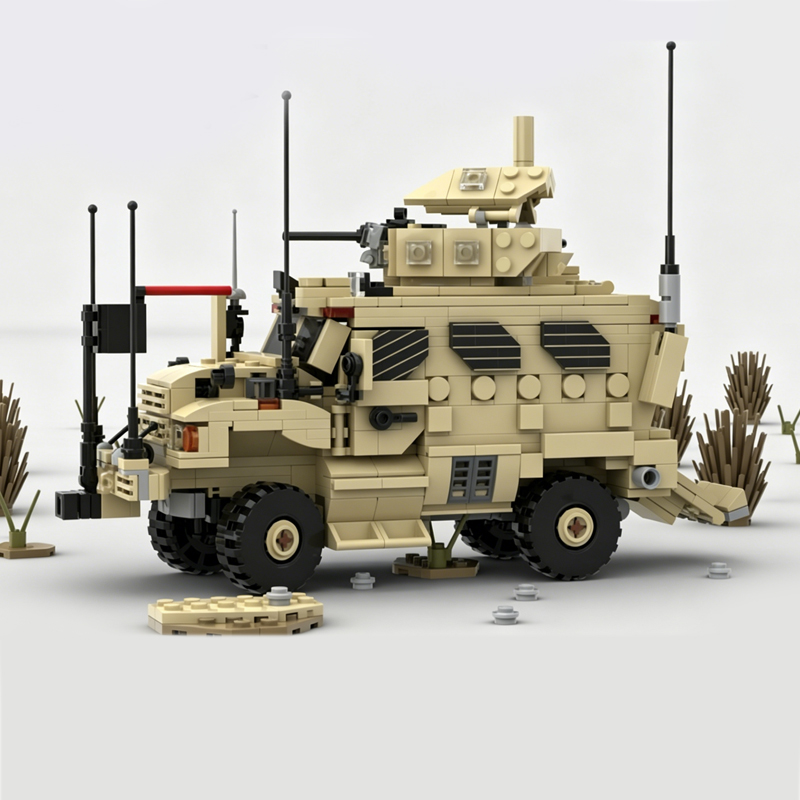 qwert 중장갑차 모델 MOC 조립 블록 전쟁 장비  - Heavy Equipment Lego 리뷰 및 가격