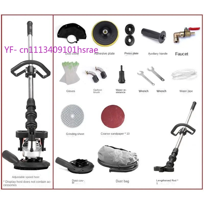 1400W 휴대용 습식 바닥 연마 광택기 가정용 콘크리 - Floor Grinding Machine 리뷰 및 가격