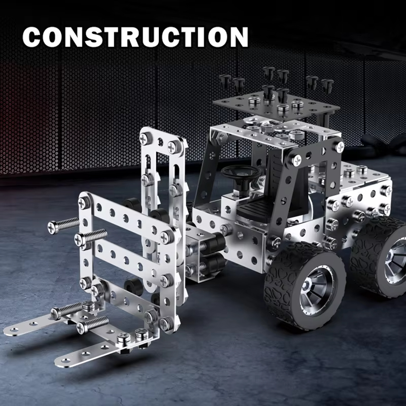 3D 금속 조립 엔지니어링 차량 장난감 크리 에이 티브 - Dump Truck Toy 리뷰 및 가격