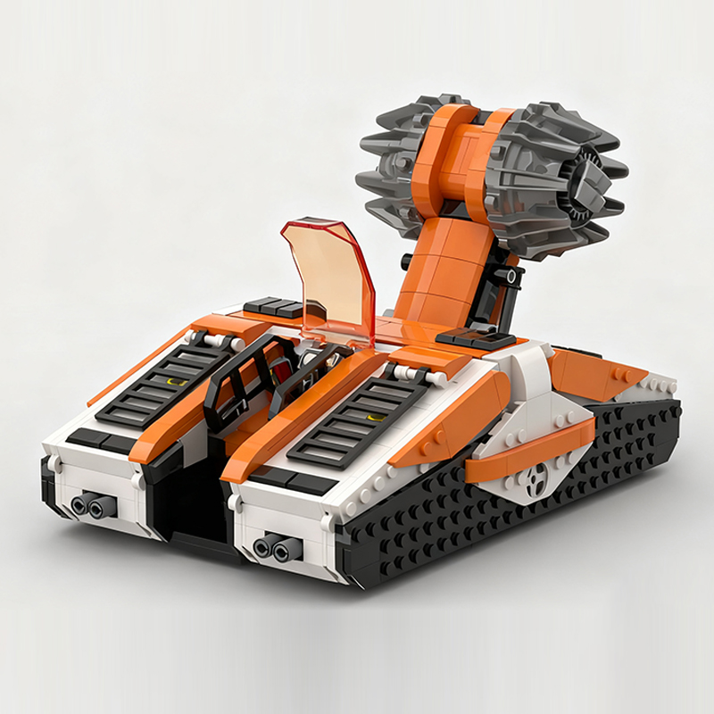 중형 우주 채광 차량 모델 MOC 빌딩 블록 전쟁 장비 - Heavy Equipment Lego 리뷰 및 가격