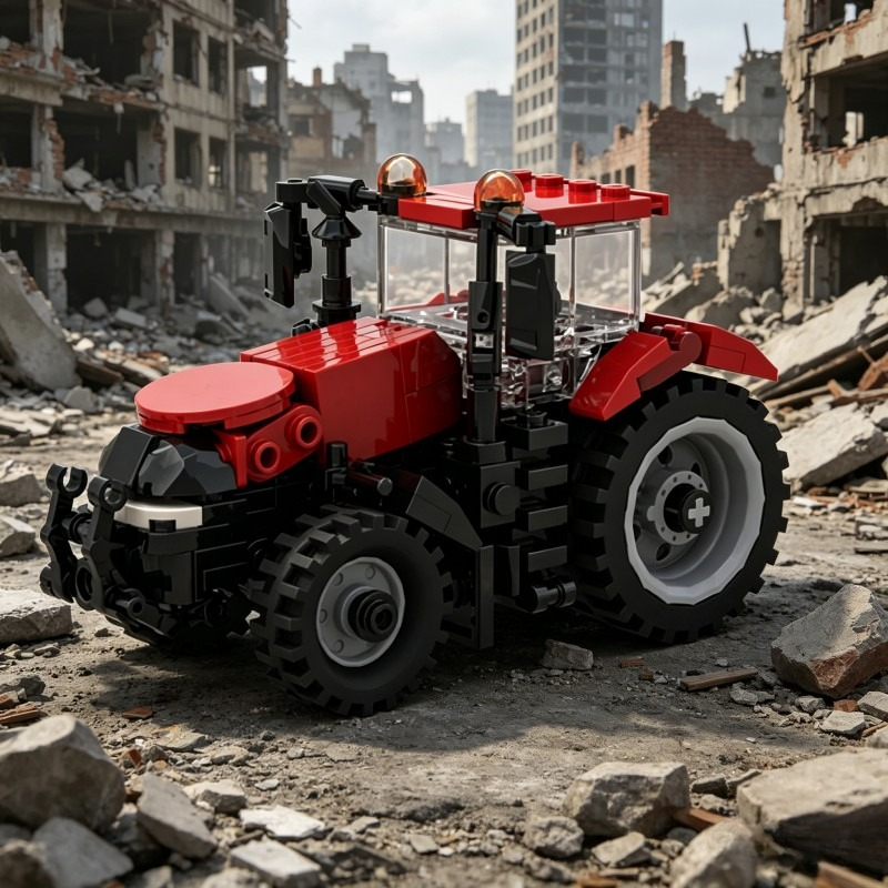 214 PCS 레이싱 중장비 MOC 맞춤형 모듈식 빌딩 - Heavy Equipment Lego 리뷰 및 가격