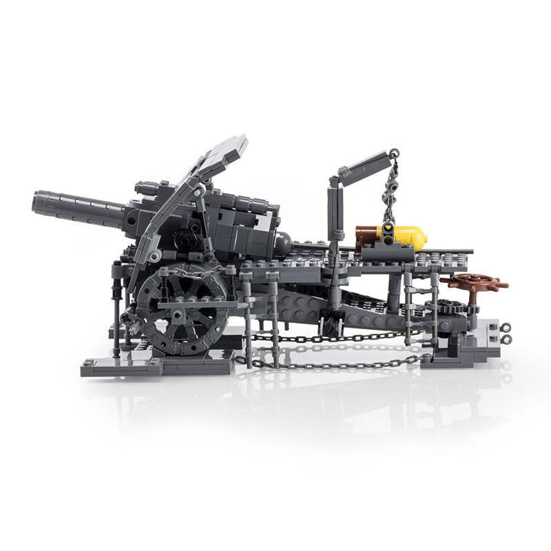 헤비 시지 모르타 모델 MOC 빌딩 블록 전쟁 장비 모 - Heavy Equipment Lego 리뷰 및 가격