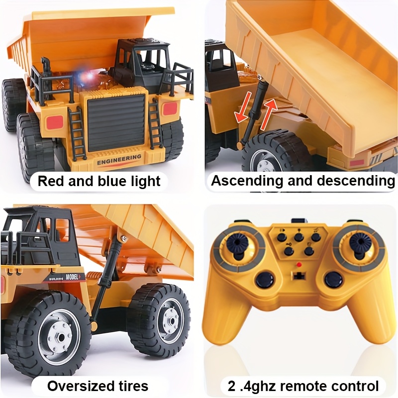 1:20 스케일 4WD 11채널 RC 덤프트럭 무선 원 - Dump Truck Toy 리뷰 및 가격