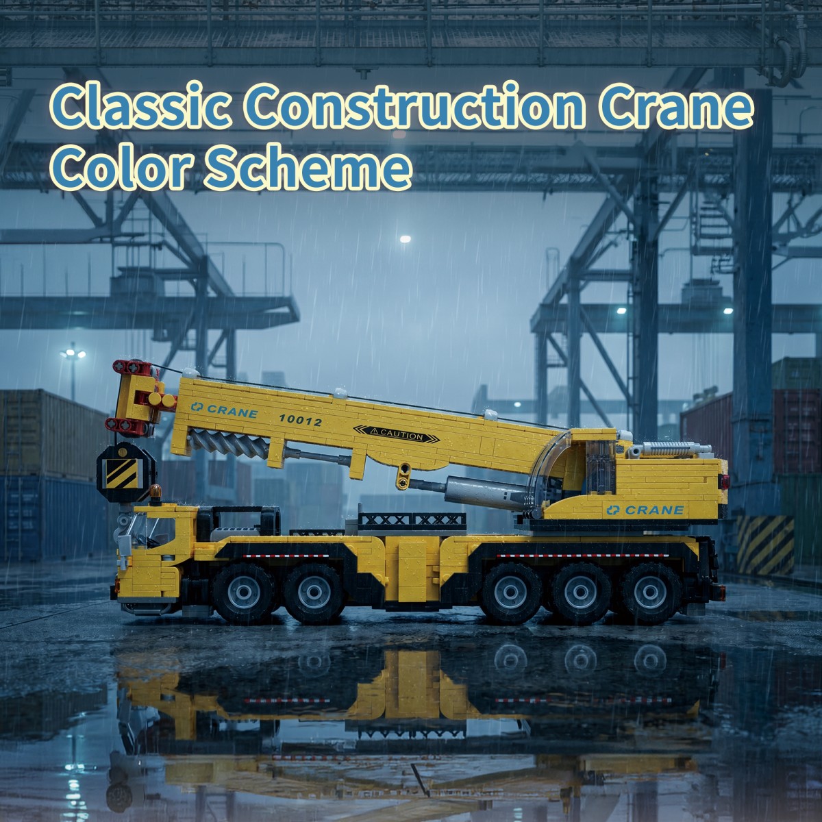 989PCS 모든 지형에 적합한 이동식 크레인 빌딩 블 - Heavy Equipment Lego 리뷰 및 가격