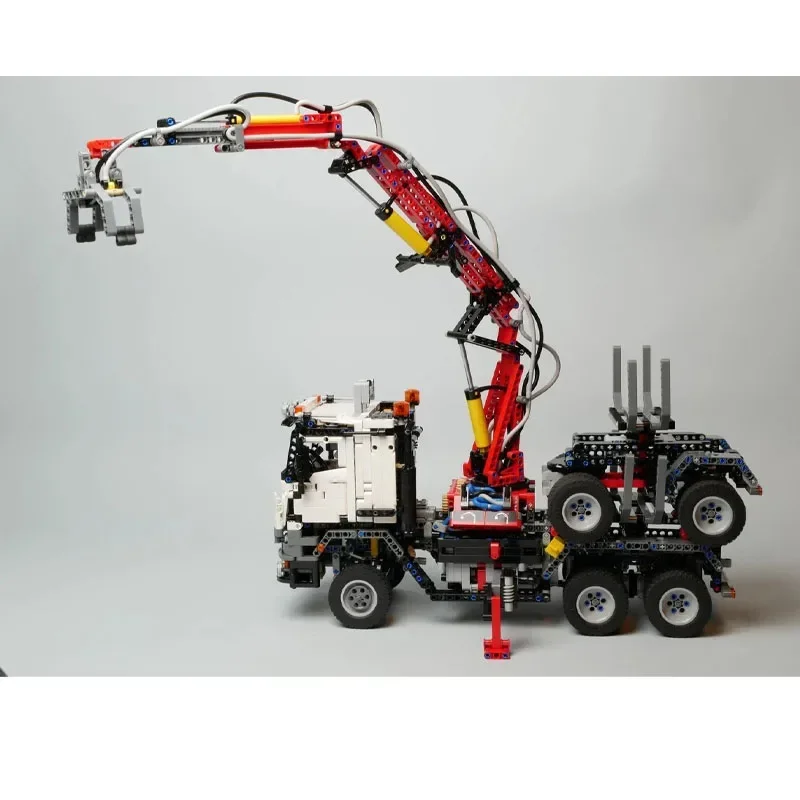 42043 긴 나무 트럭 크레인 Sany 중공업 MOC - Heavy Equipment Lego 리뷰 및 가격