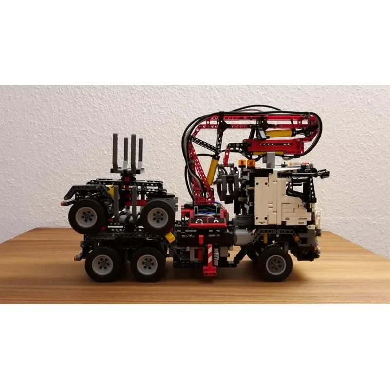 42043 긴 나무 트럭 크레인 Sany 중공업 MOC - Heavy Equipment Lego 리뷰 및 가격