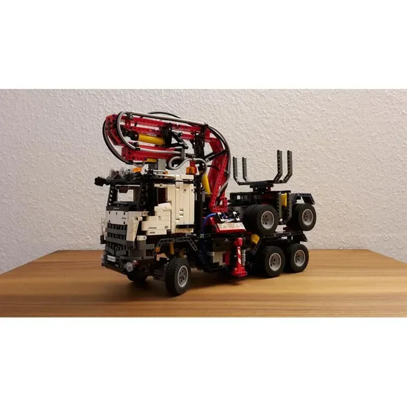 42043 긴 나무 트럭 크레인 Sany 중공업 MOC - Heavy Equipment Lego 리뷰 및 가격